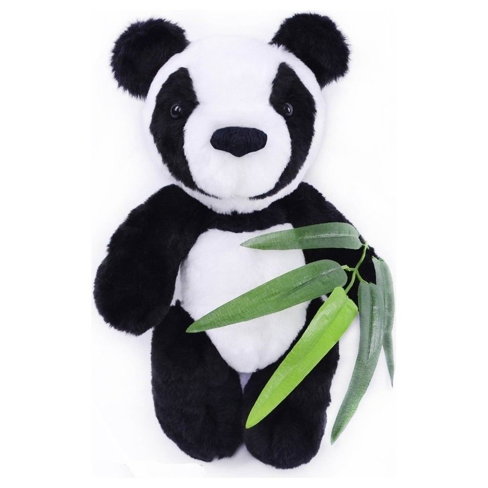 Набор для изготовления игрушки из меха Панда с бамбуком