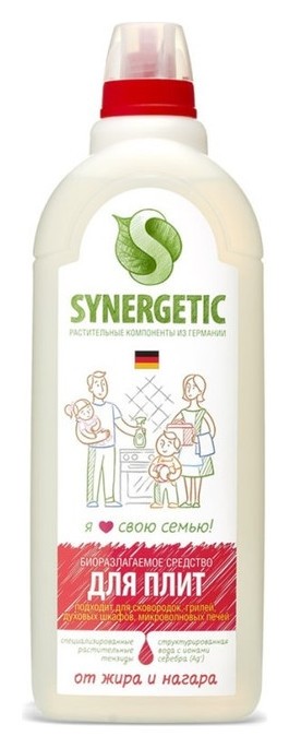 Synergetic биоразлагаемое средство для удаления жира и нагара 1л.