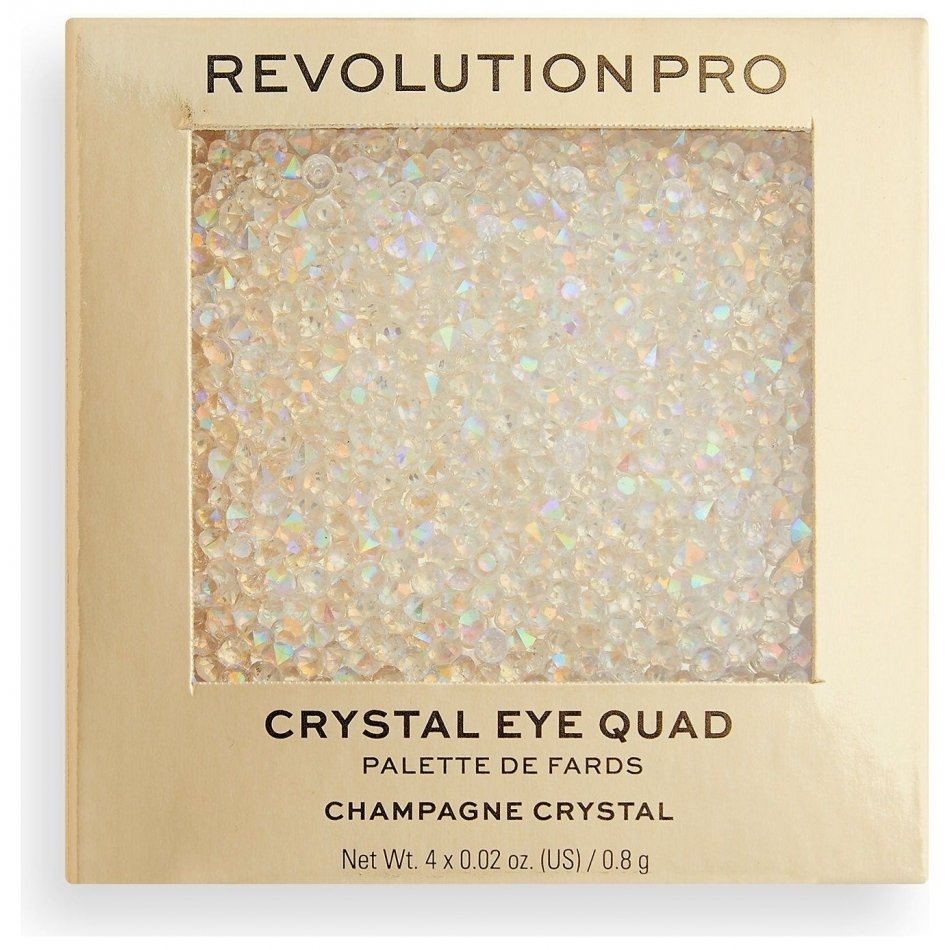 Палетка теней для век Crystal Eye Quad Eyeshadow Palette