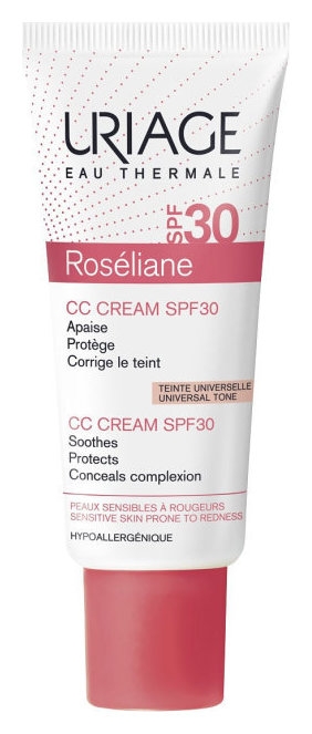 Крем CC для чувствительной кожи лица универсальный тон CC Cream SPF 30