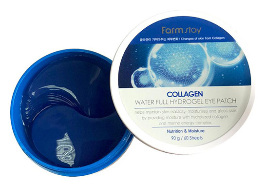 Гидрогелевые патчи для глаз с коллагеном Collagen Water Full Hydrogel Eye Patch
