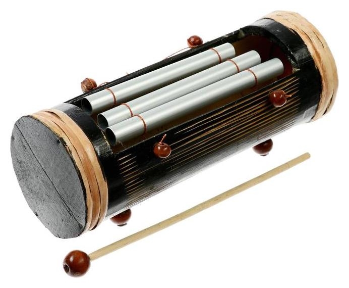 Музыкальный инструмент Ксилофон с палочкой 20х7х7 см
