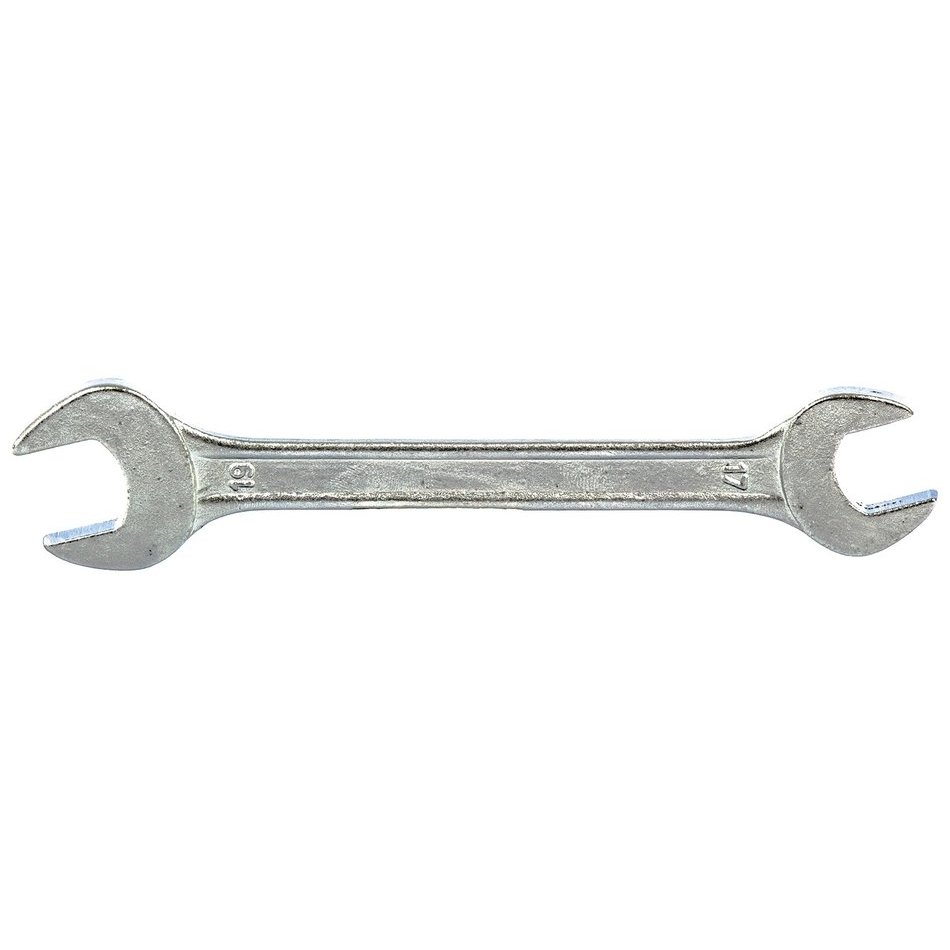 Ключ рожковый, 17 х 19 мм, хромированный