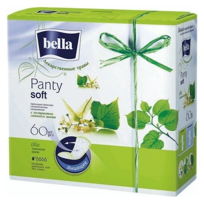   Белорис Прокладки ежедневные с экстрактом липового цвета Panty Soft (Количество 20 шт)