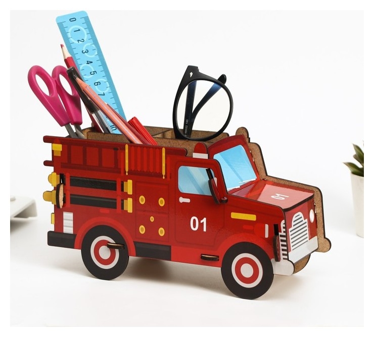 Органайзер для канцелярии Пожарная машина