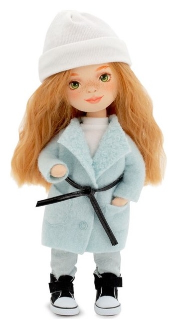 Мягкая кукла «Sunny в пальто мятного цвета», 32 см