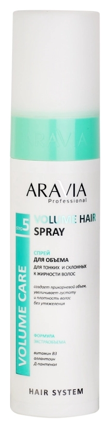 Спрей для волос  Белорис Спрей для тонких и жирных волос для объема Volume Hair Spray