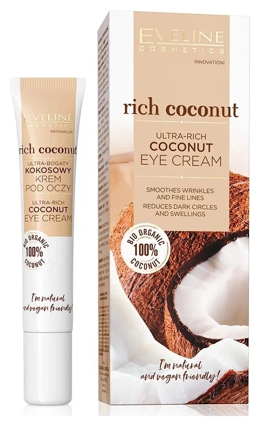 Крем вокруг глаз  Белорис Крем для кожи вокруг глаз Богатый питательный кокосовый Rich Coconut