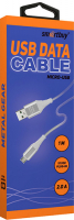 Дата-кабели Кабель Smartbuy microUSB, 1 м Red (iK-12ERGbox)