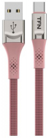 Дата-кабели  Эльдорадо Кабель TFN USB/Type-C, 1,2m Zinc Rose (TFN-CZNUSBC12MRO)