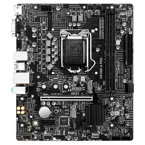 Материнские платы  Эльдорадо Материнская плата MSI H510M-A Pro