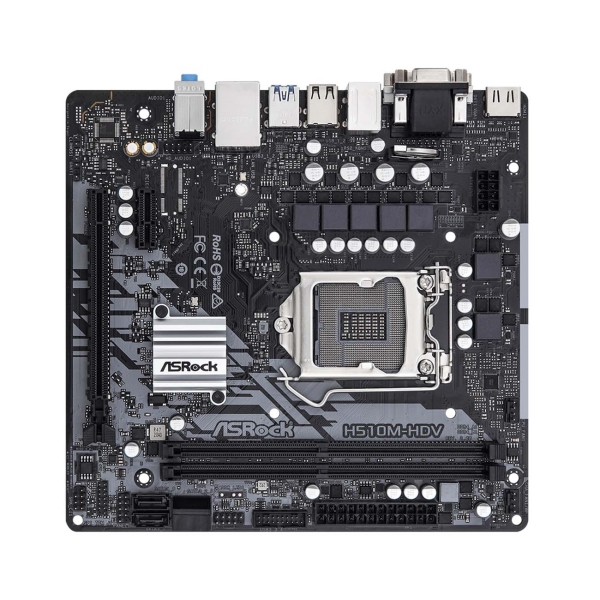 Материнские платы  Эльдорадо Материнская плата ASROCK H510M-HDV R2.0