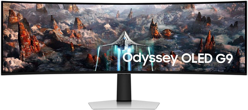 Монитор Samsung 49" OLED G9 серебристый