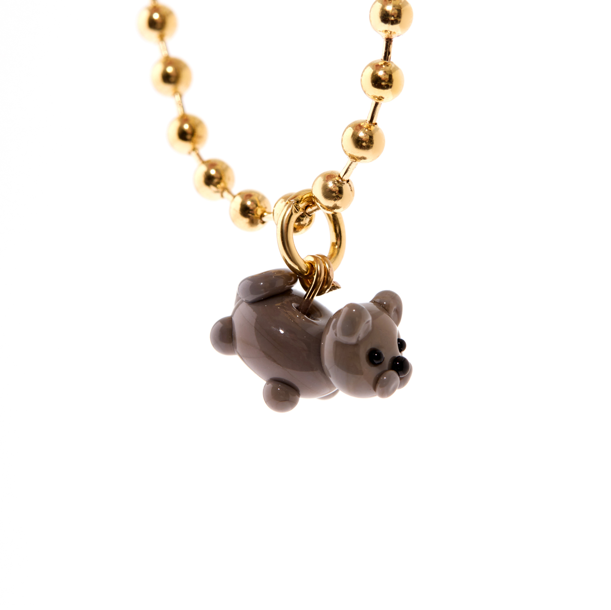 Колье Favorite Fluffy Necklace - Grey Cat