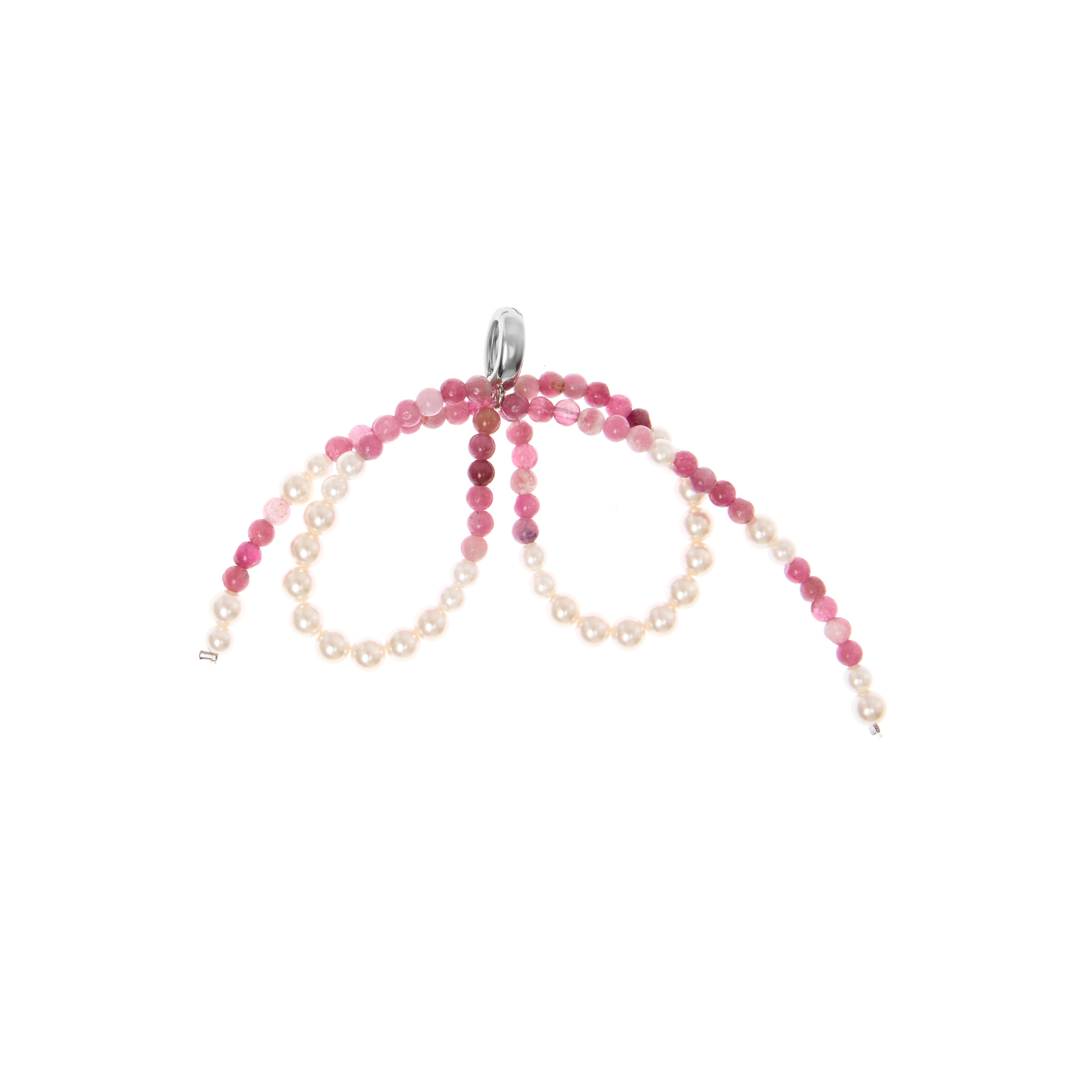 Подвеска на обувь Super Sneakers Bow - Pink tourmaline