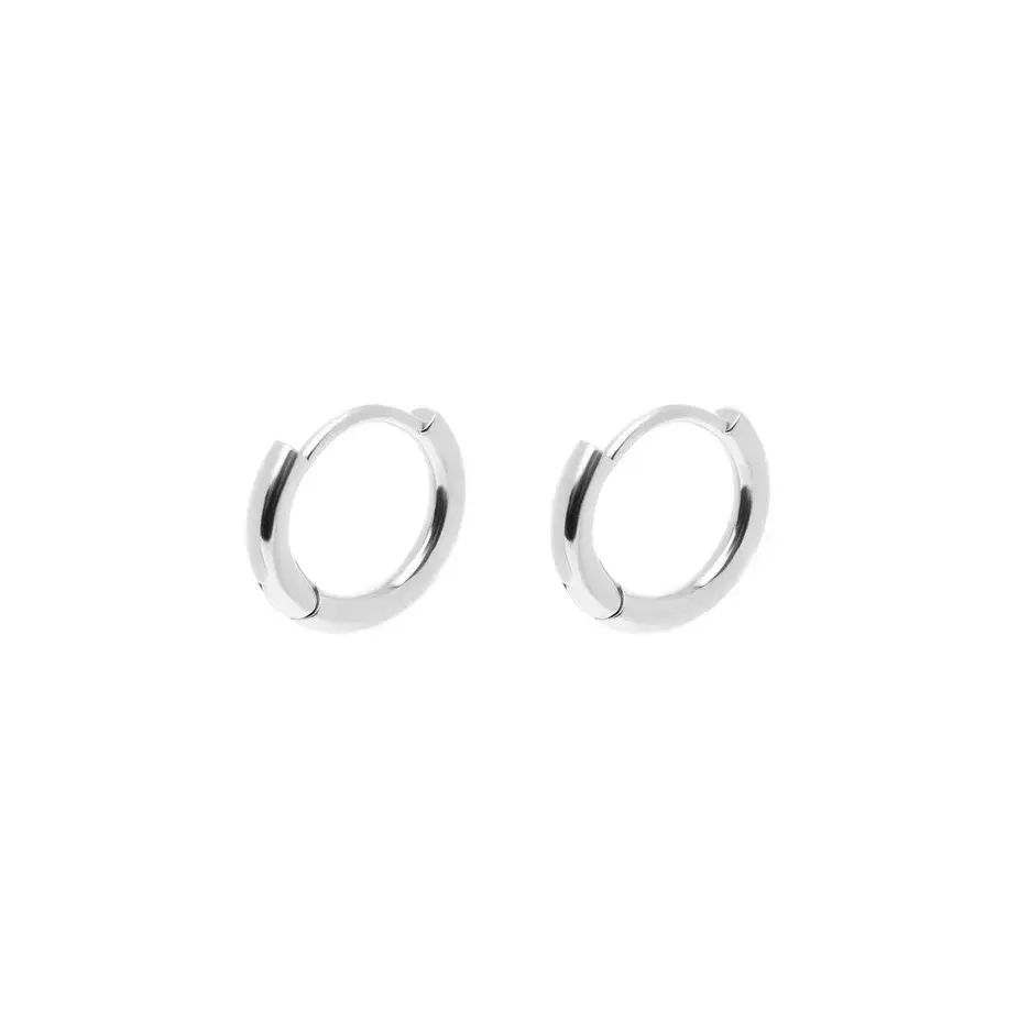 Серьги Silver Hoops