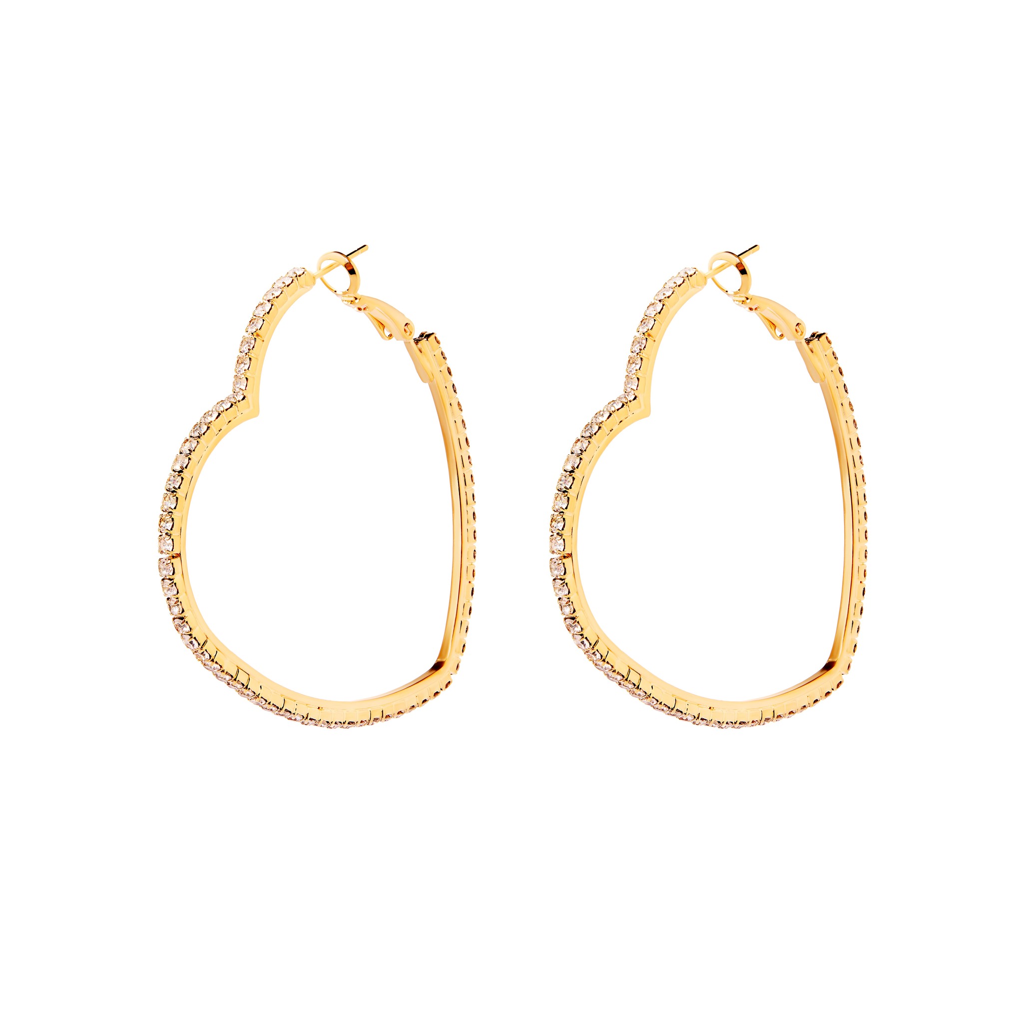   VIVA LA VIKA Серьги Dainty Heart Earrings – Gold