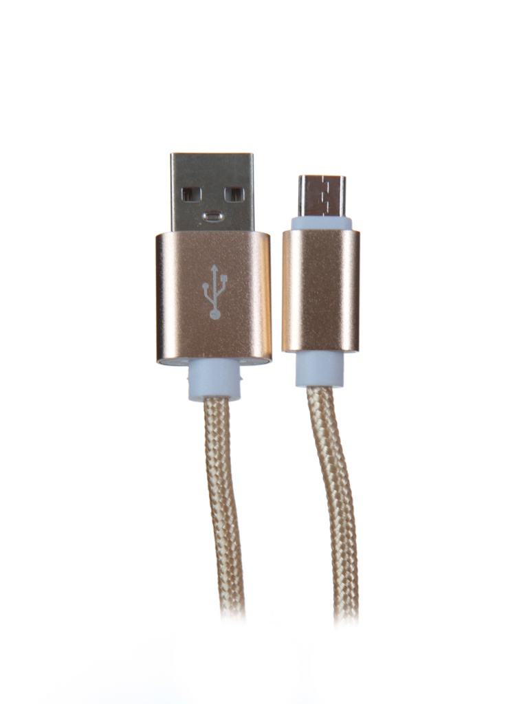 Аксессуар Red Line USB - MicroUSB 2А Gold УТ000035969