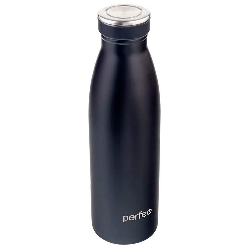 Посуда для туризма  Pleer Термобутылка Perfeo 500ml Black PF_E1373