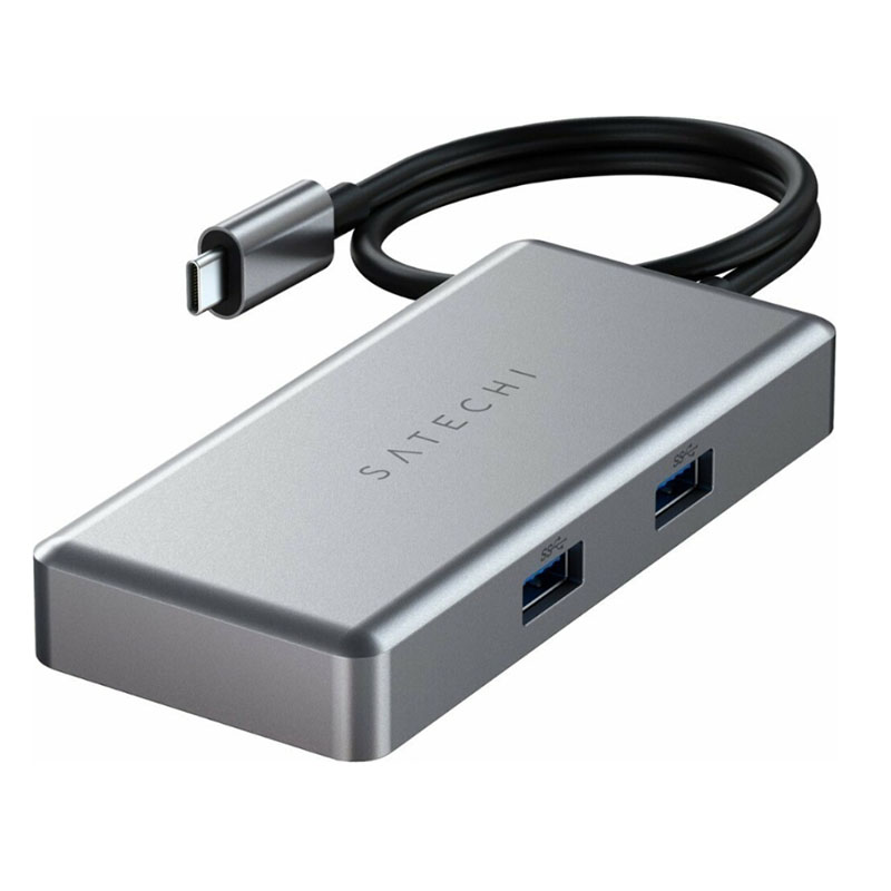 Хаб USB Satechi USB-C Multiport for Chromebook Space Grey ST-UCGHM