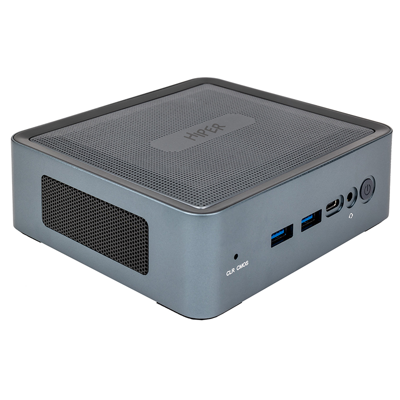 Мини ПК Hiper Expertbox ED20 ED20-I5124R16N5WPG (Intel Core i5-1240P 3.3GHz/16384Mb/512Gb SSD/Intel Iris Xe Graphics/Wi-Fi/Windows 11 Pro 64-bit)