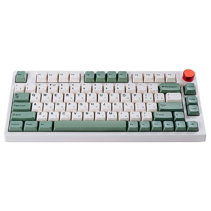  Клавиатура Epomaker TH80 Pro Gateron Blue-White Botanic Garden TH80Pro-WHT-BOT-GatB