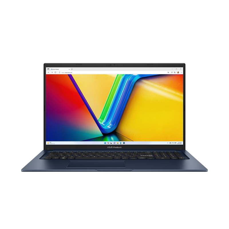 Ноутбук ASUS VivoBook 17 X1704ZA-AU307 90NB10F2-M00C30 (Intel Core i7-1255U 1.7GHz/16384Mb/1Tb SSD/Intel Iris Xe Graphics/Wi-Fi/Cam/17.3/1920x1080/No OS)