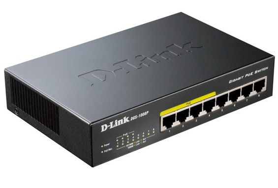 Коммутатор D-Link DGS-1008P