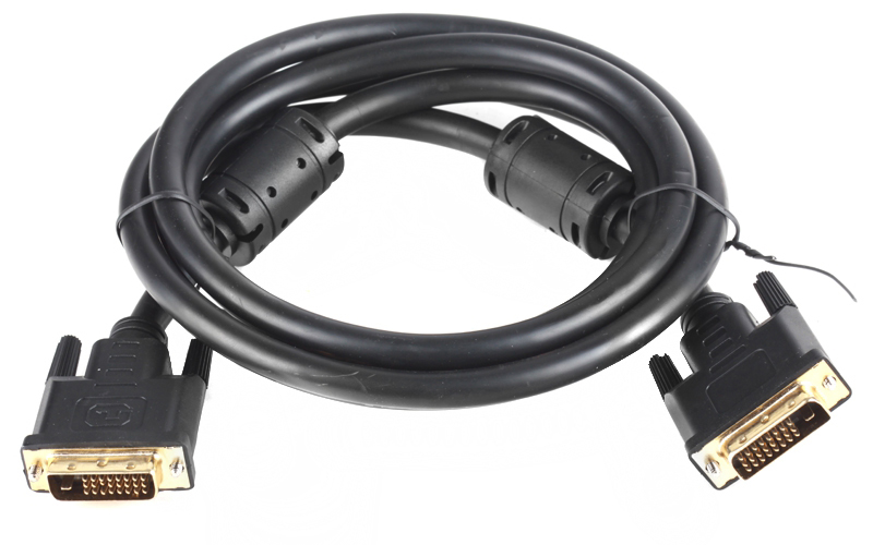 Аксессуар ExeGate DVI 25M-25M Dual Link 1.8m 2 фильтра 191094