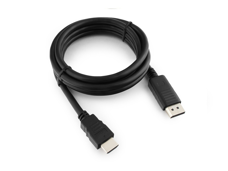   Pleer Аксессуар Gembird Cablexpert DisplayPort to HDMI 20M/19M 1.8m Black CC-DP-HDMI-6
