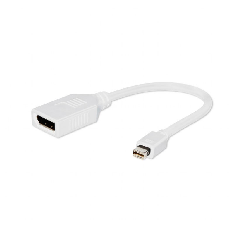 Аксессуар Gembird Cablexpert miniDisplayPort - DisplayPort 20M/20F A-mDPM-DPF-001-W White