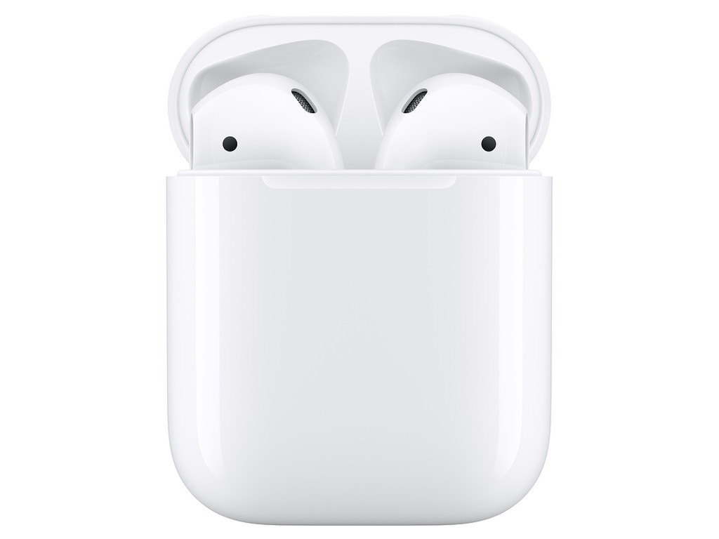 Наушники APPLE AirPods (ver2) Lightning Charging Case MV7N2