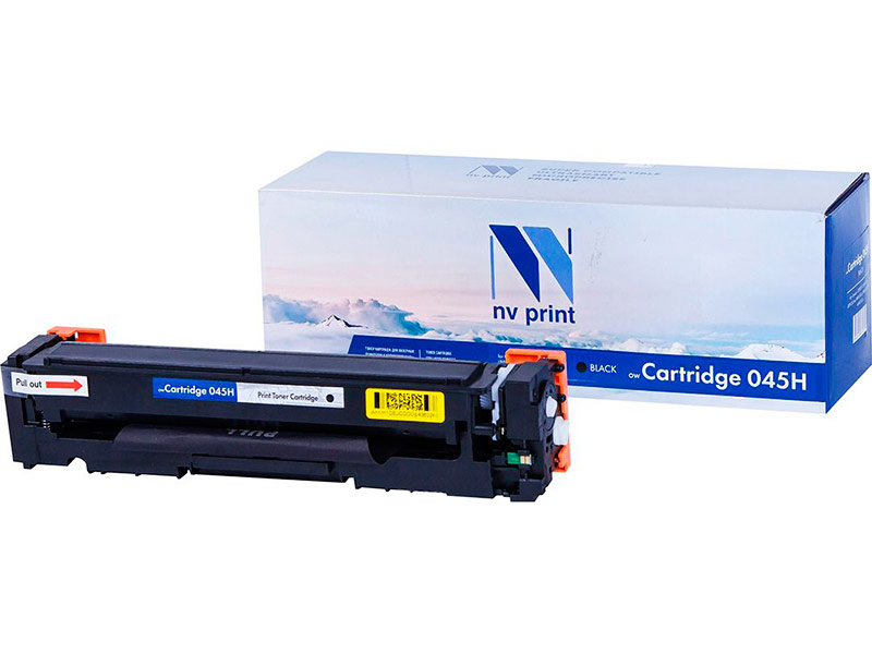   Pleer Картридж NV Print NV-045H Black для Canon i-SENSYS LBP611Cn/LBP613Cdw/MF631Cn/MF633CDW/MF635Cx