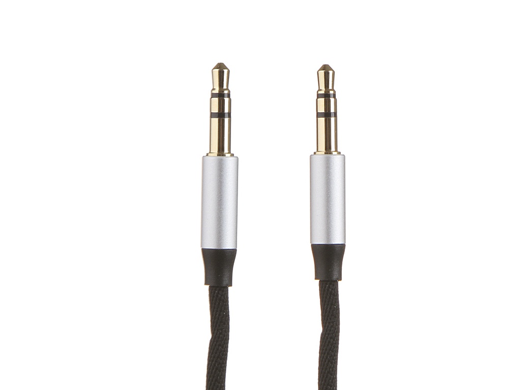 Аксессуар Baseus Yiven Audio Cable M30 Jack 3.5mm - Jack 3.5mm 1.5m Silver-Black CAM30-CS1