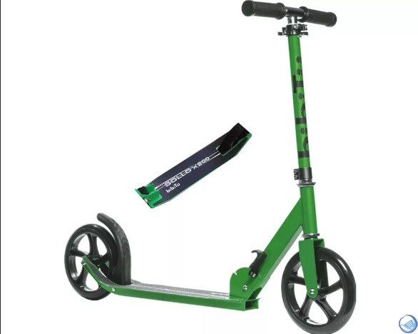 Самокат Bibitu Sollo SKL-037 + 5см Green Neon