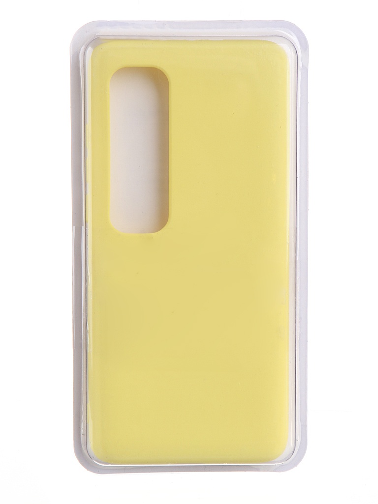 Чехол Innovation для Xiaomi Mi 10 Ultra Soft Inside Yellow 19177