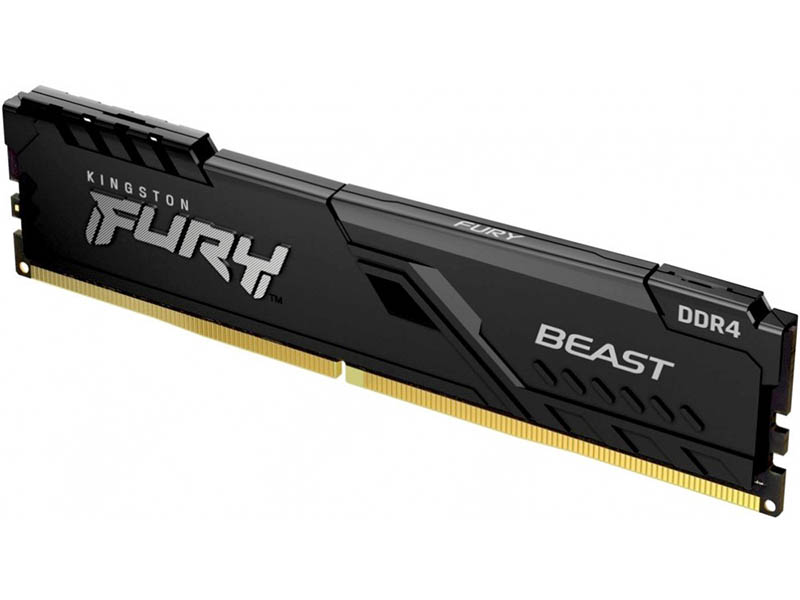 Модуль памяти Kingston Fury Beast Black DDR4 DIMM 3600Mhz PC28800 CL18 - 32Gb KF436C18BB/32