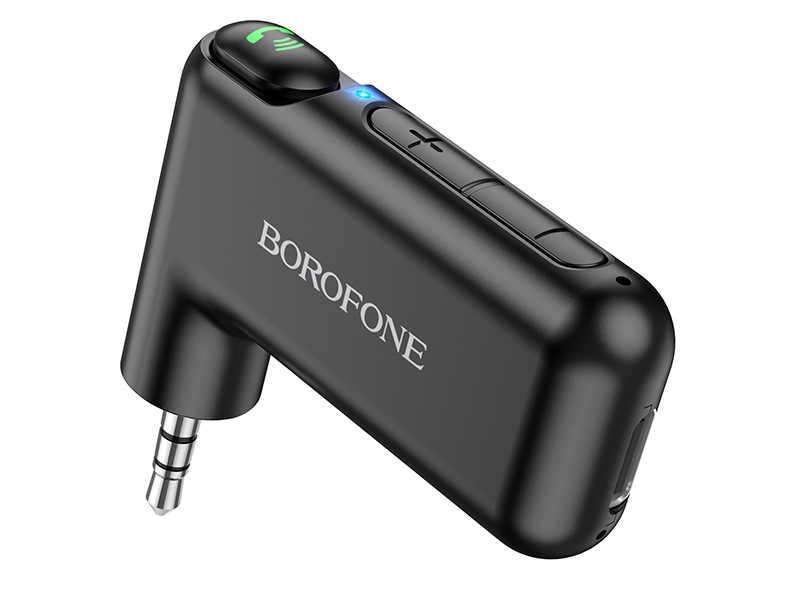 Автомобильные гаджеты Bluetooth приемник Borofone BC35 Wideway Black 6974443381450