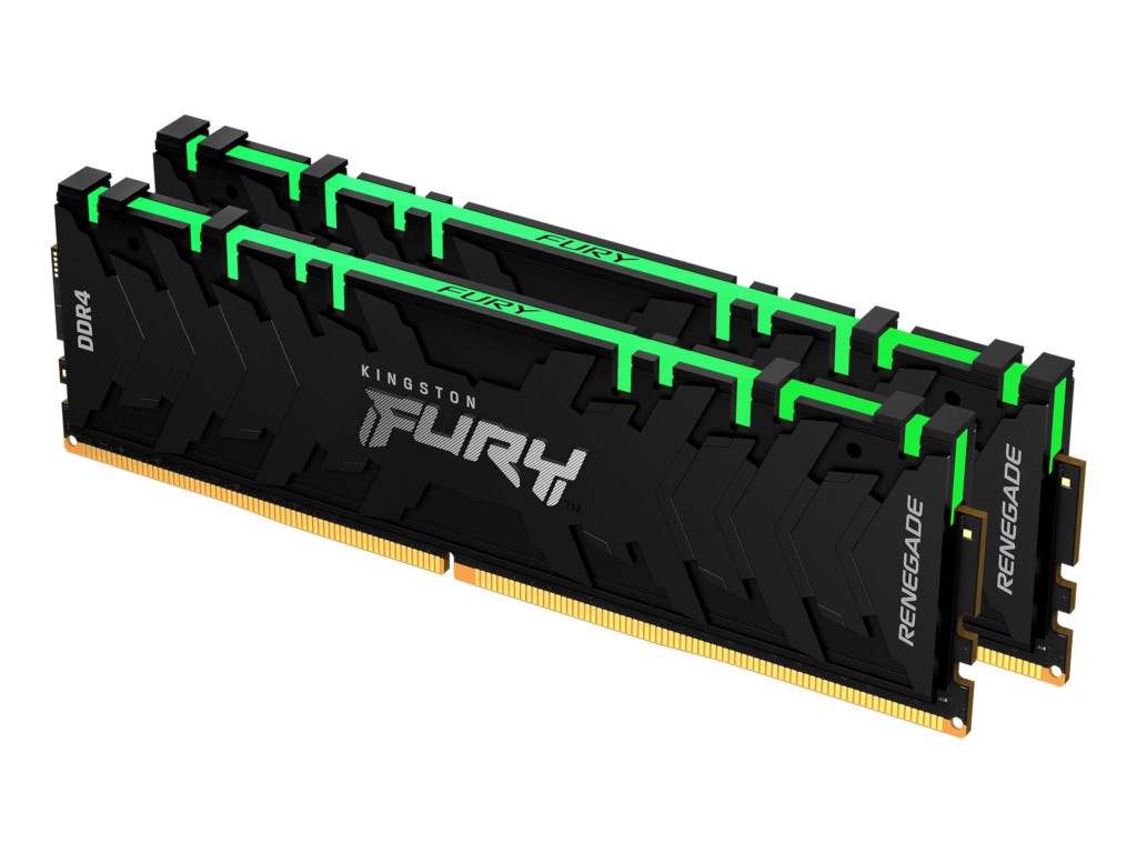 Модуль памяти Kingston Fury Renegade RGB DDR4 DIMM 3600Mhz PC28800 CL16 - 16Gb Kit (2x8Gb) KF436C16RBAK2/16