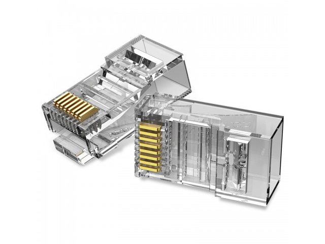 аксессуары для монтажа Коннектор Vention RJ45 8p8c cat.5 50шт IDBR0-50