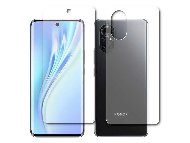 Гидрогелевая пленка LuxCase для Honor V40 Lite 0.14mm Matte Front and Back 87628