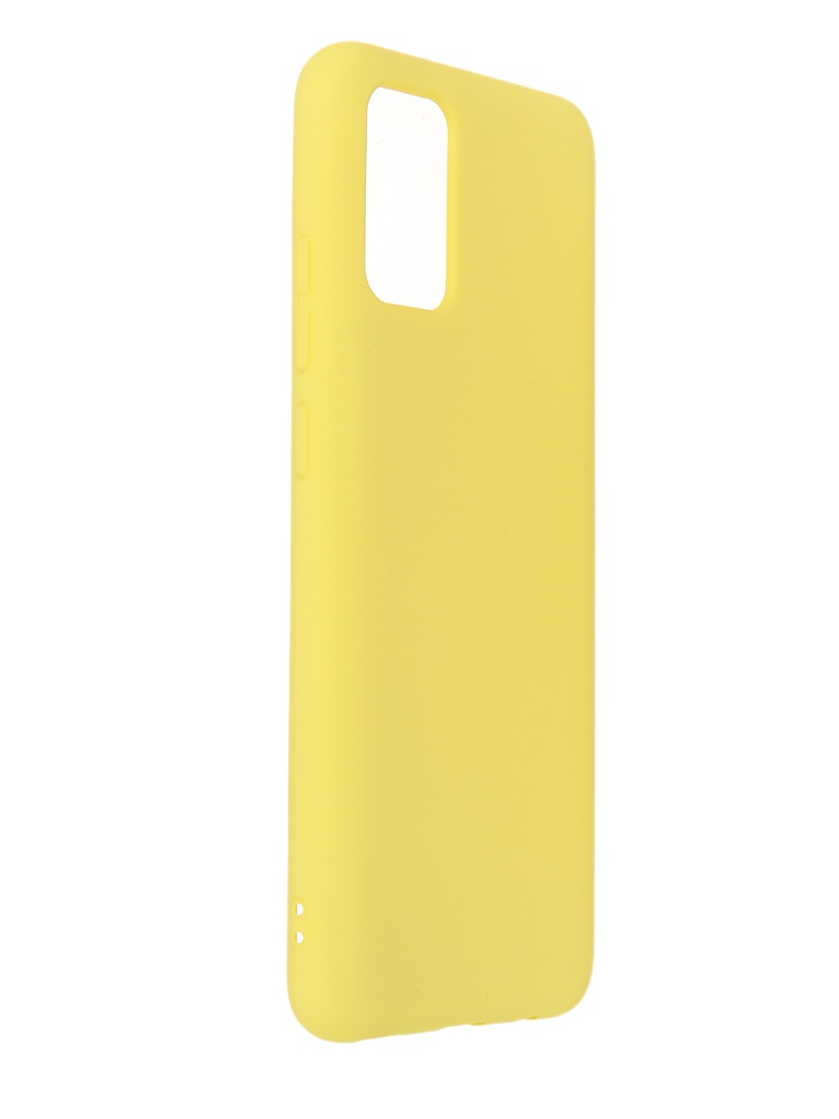 Чехол Innovation для Samsung Galaxy A02S Soft Inside Yellow 19732