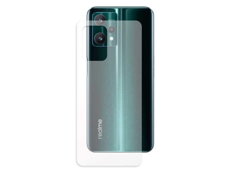 Гидрогелевая пленка LuxCase для Realme 9 Pro 0.14mm Back Transparent 90556