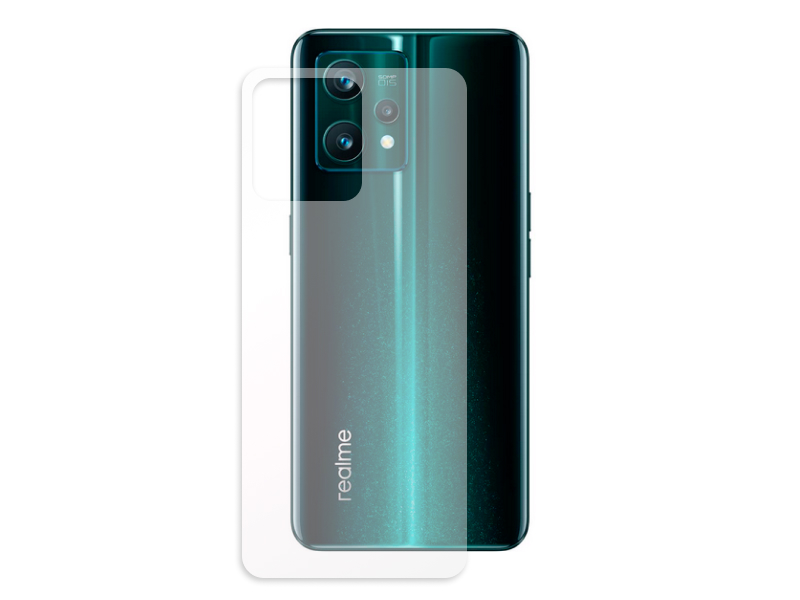 Гидрогелевая пленка LuxCase для Realme 9 Pro+ 0.14mm Back Transparent 90520