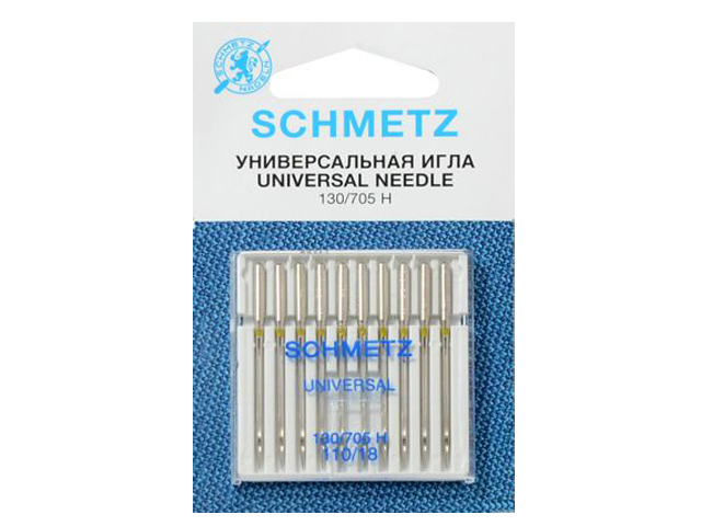 Набор игл Schmetz №110 130/705H 10шт 98897