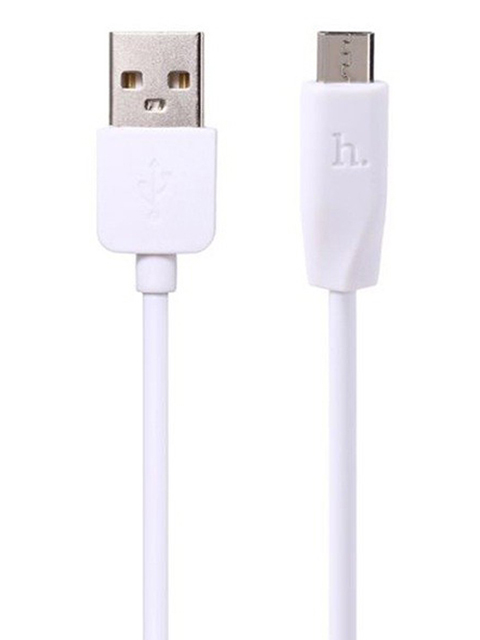 Аксессуар Hoco X1 Rapid USB - MicroUSB 2m White 6957531042686