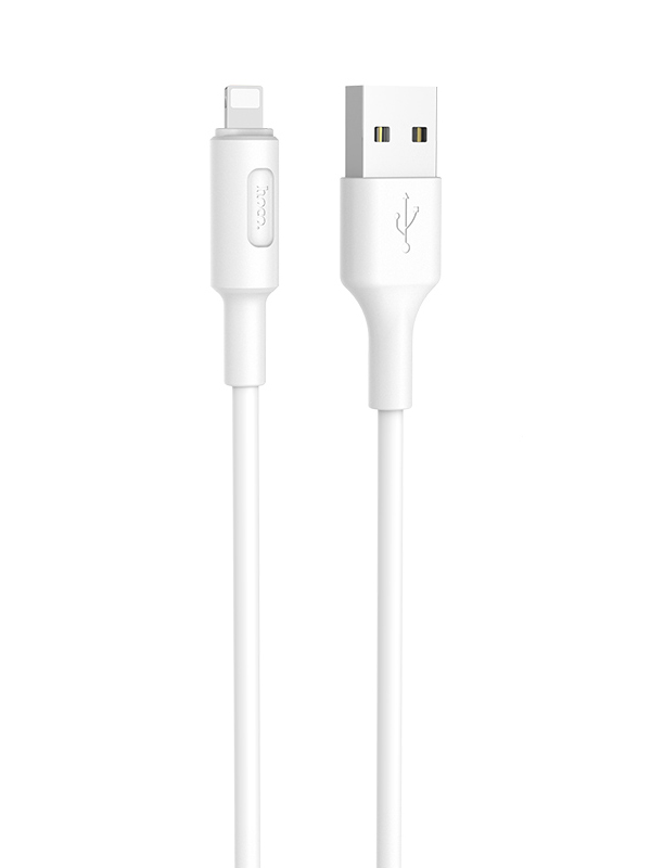 Аксессуар Hoco X25 Soarer USB - Lightning 1m White 6957531080114