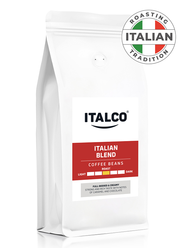 Кофе молотый, в зернах Кофе в зернах Italco Italian Blend 1kg 4640165782272