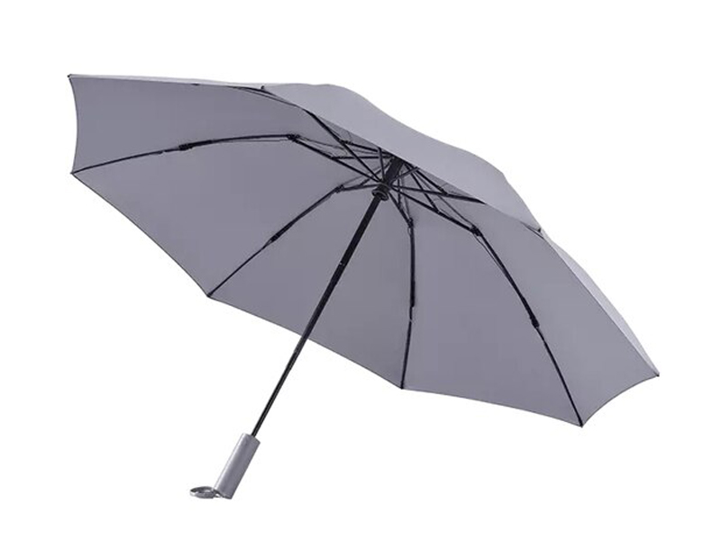   Pleer Зонт Xiaomi Ninetygo Folding Reverse Umbrella with LED Light Grey