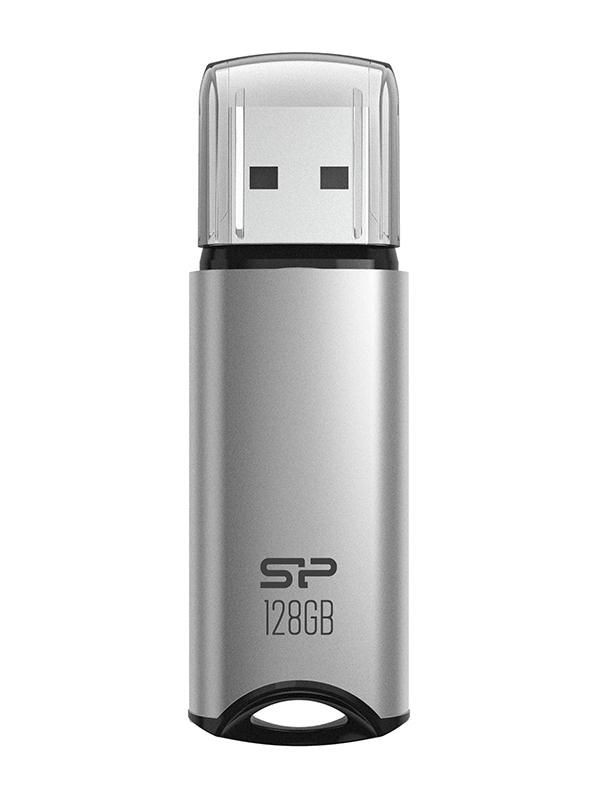 USB Flash Drive 128Gb - Silicon Power Marvel M02 Silver SP128GBUF3M02V1S